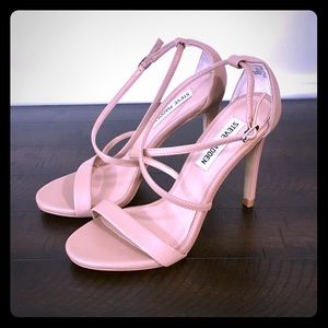 Steve Madden Nude Colored Strappy Heels